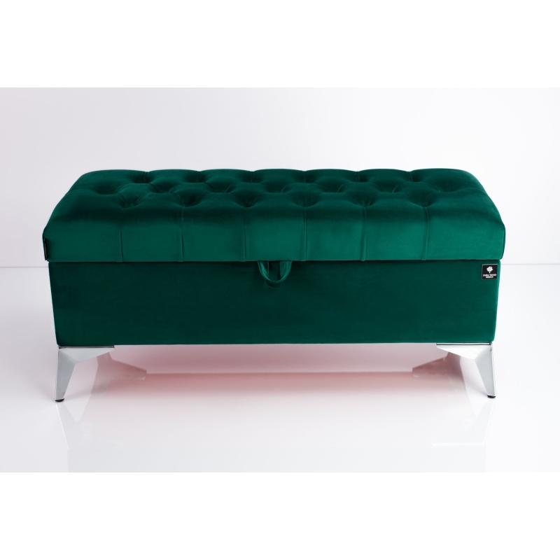 Tufted Storage Bench